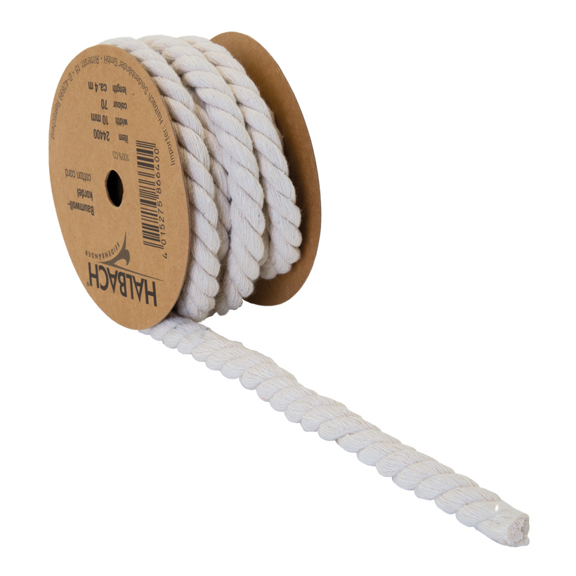 # Cotton cord, L: 4m B: 10mm
