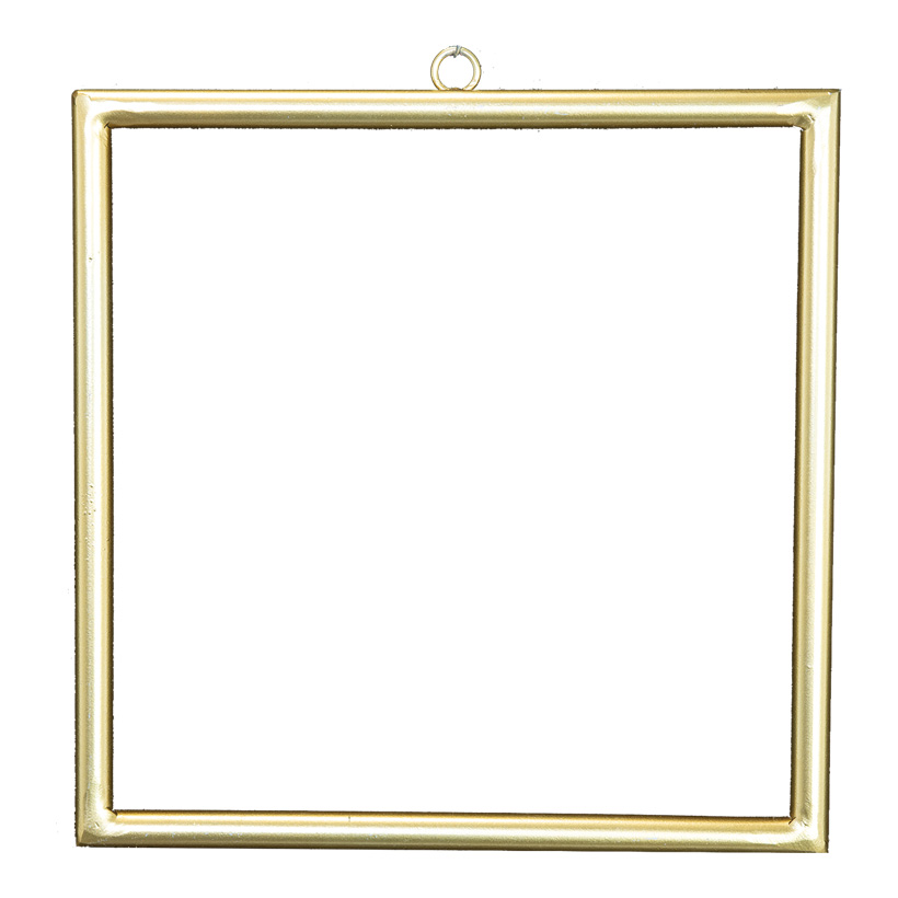 Metal frame, 30x30cm squared, with hanger, to decorate