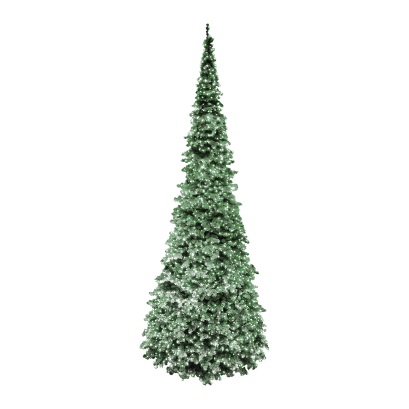 # Giant tree Deluxe,  "SLIM-Exclusive", Ø 275cm, 670cm, 13312 tips 5 elements, vinyl foil, 3600 LED, for indoor and outdoor
