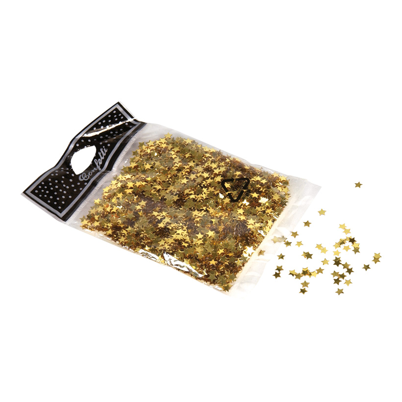 Foil stars, 5mm for scattering, 30 g, in bag