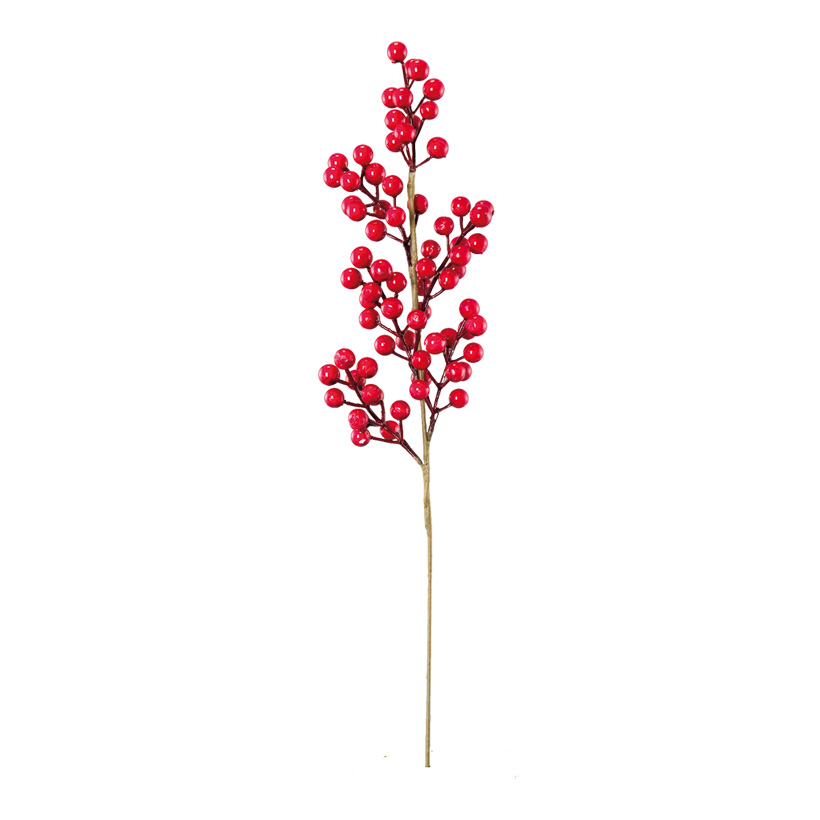 Berry twig, 60cm with large berries, made of styrofoam