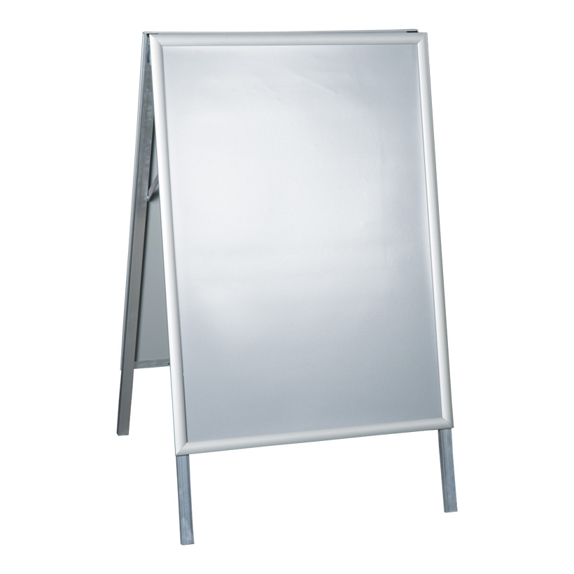 # A1 A-board, foldable, 61x75x100cm double-sided, 32mm mitred profile, for in- and outside use
