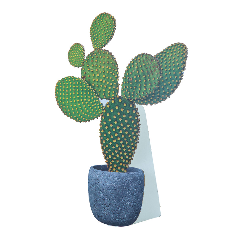 # Cut-out "Cactus 1", 38x55cm, with foldable backside stand, made of cardboard