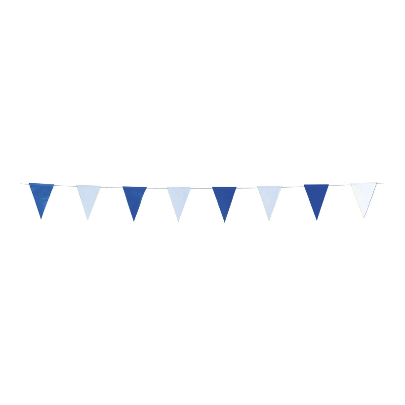 # Pennant chain, 400cm Fahne: 23,5x16cm 14-fold, out of paper, with hanger
