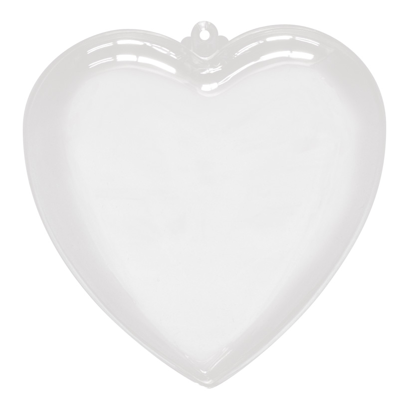 # Heart, Ø 14cm, plastic, 2 halves, to fill