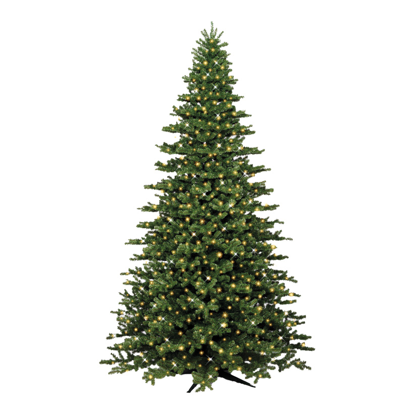 # Giant tree "premium", 500cm Ø 292cm 9.936 tips, out of plastic, 3.000 LEDs, metal stand, for inside and outside