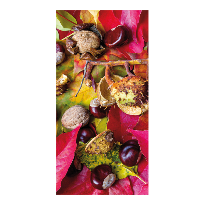 Banner Autumn chestnut , 80x200cm out of fabric