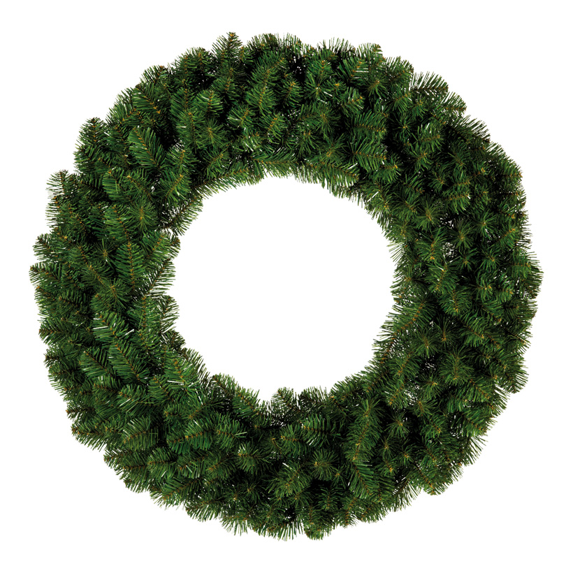 Noble fir wreath, Ø 60cm deluxe, with 150 tips, flame retardant
