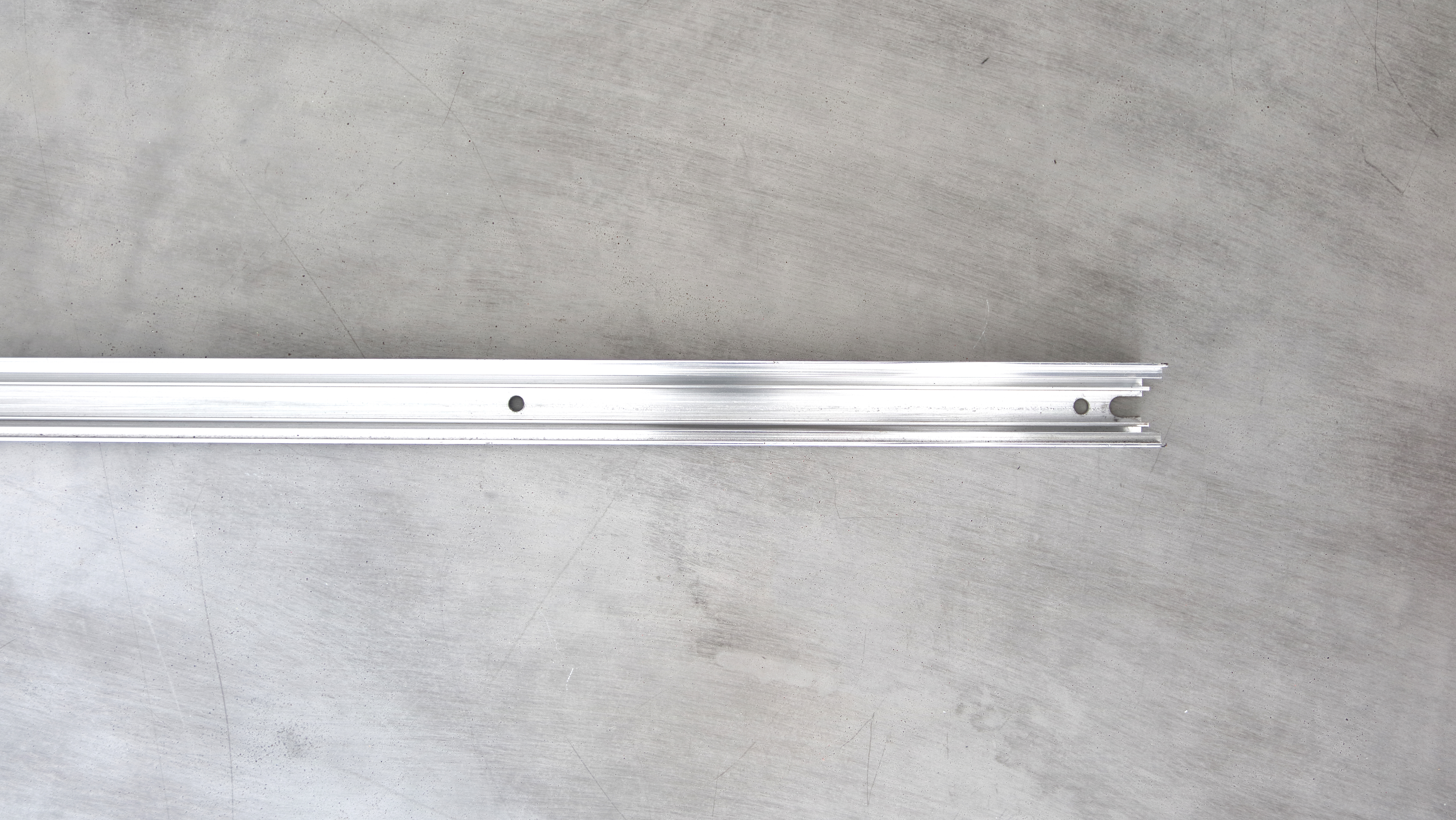 # LED curtain profil, 208cm curtain accessories out of aluminium, IP44, for indoor, freight depending on volume