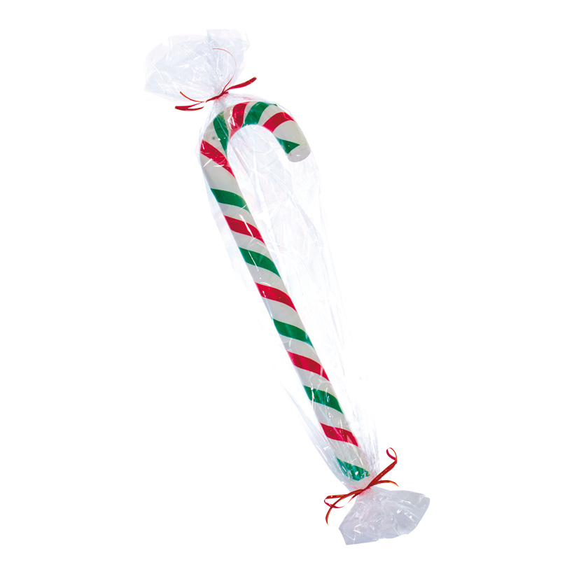 Candy cane, 60cm, plastic