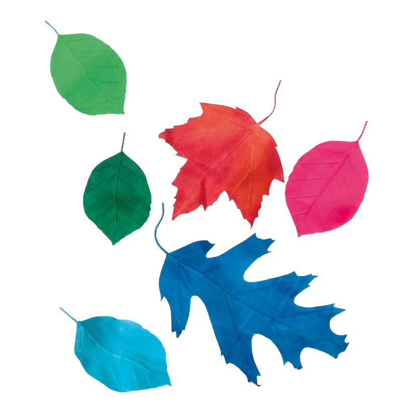 # Leaves, set of 6, ca. 15-50cm made of paper