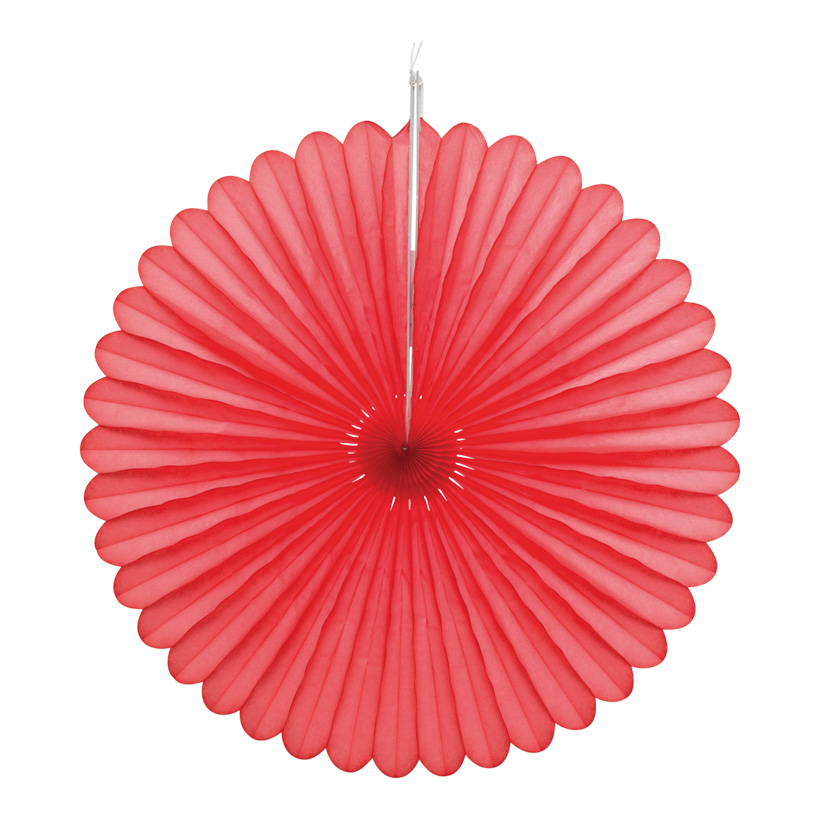 # Honeycomb fan, foldable, 30cm, crepe paper, with hanger, item will be delivered folded