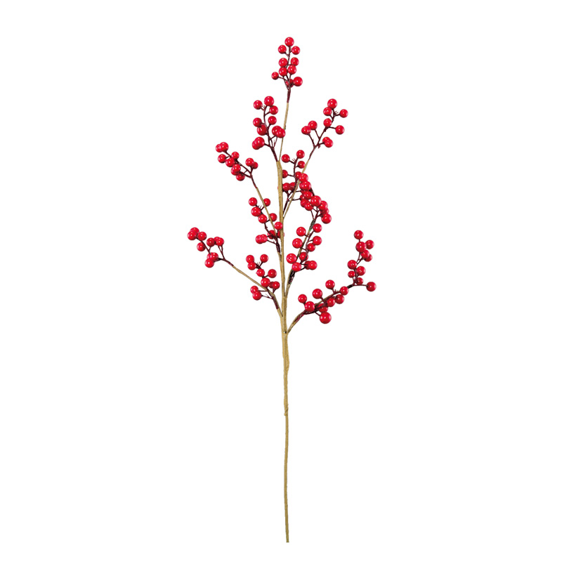 Berry twig, 60cm with small berries, made of styrofoam