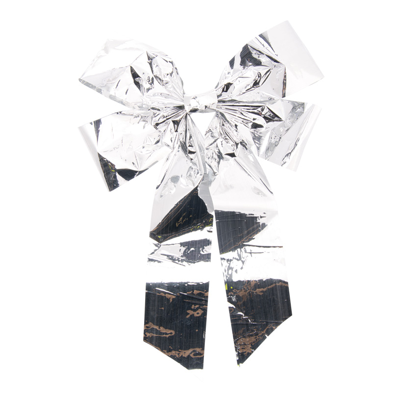 Foil bow, 58x37cm with 4 loops, made of pvc-foil