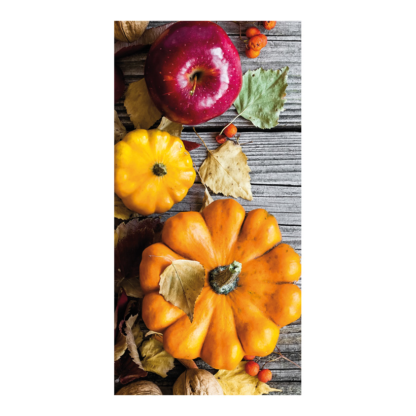 Banner Autumn fruits, 80x200cm out of fabric