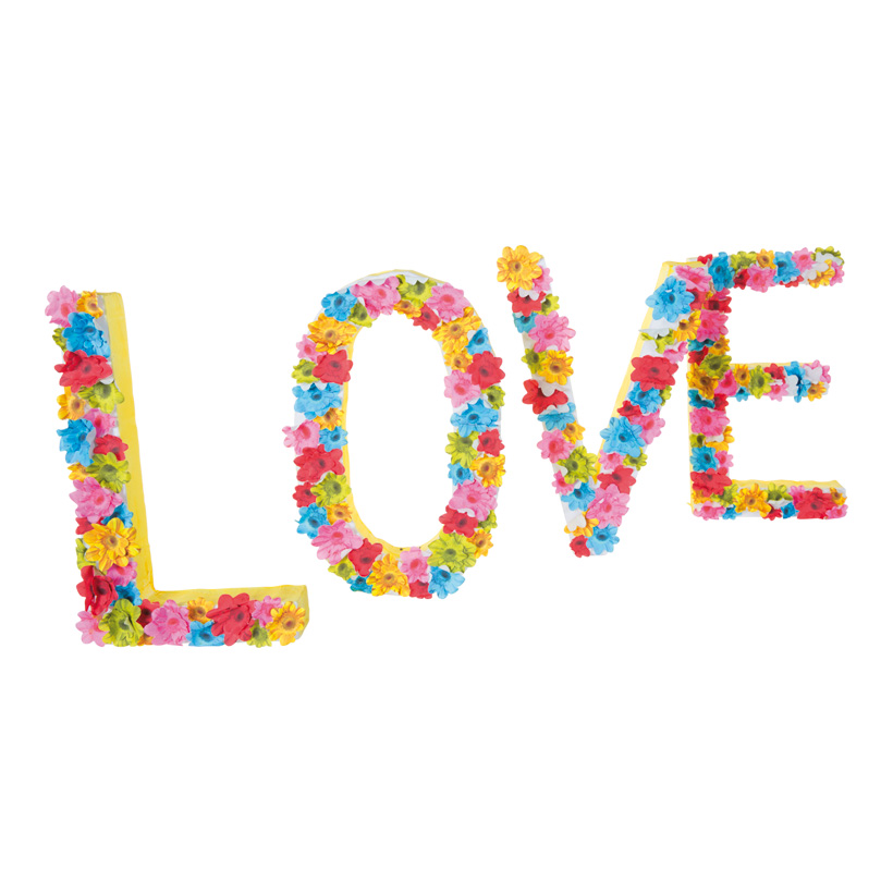 Lettering "LOVE", 75x30cm, made of styrofoam