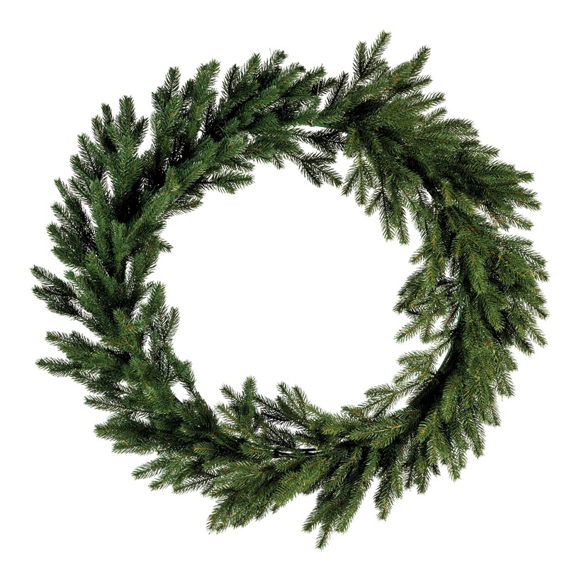 Noble fir wreath, Ø90cm 145 PE-tips