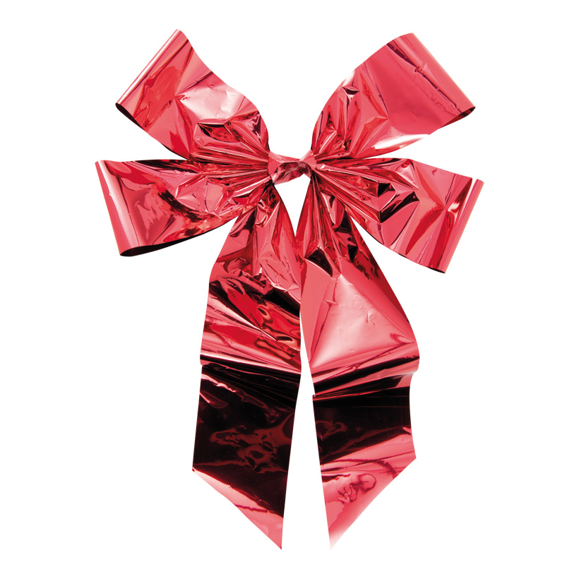 Foil bow, 58x37cm with 4 loops, made of pvc-foil
