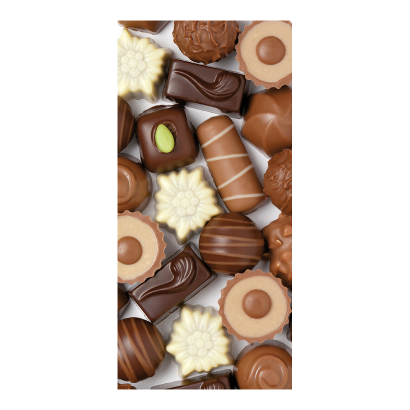 Banner Chocolate, 80x200cm out of fabric